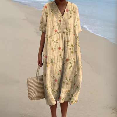 Audrey - Robe Fleurie Printanière