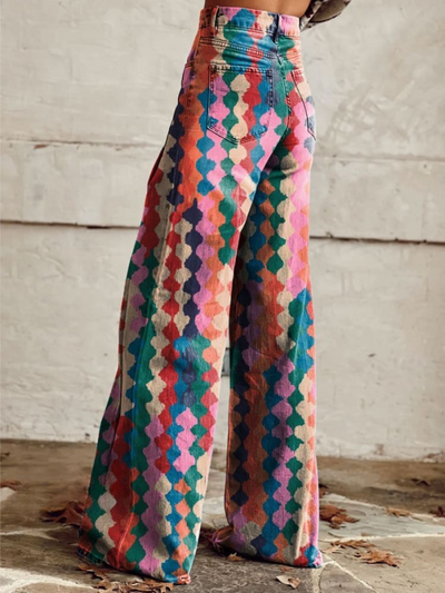 Amélie - Pantalon Bohémien Élégant