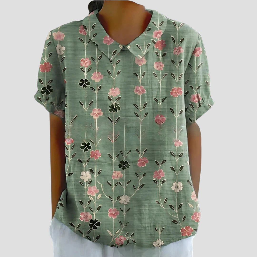 Chiara - Blouse Élégante Printanière