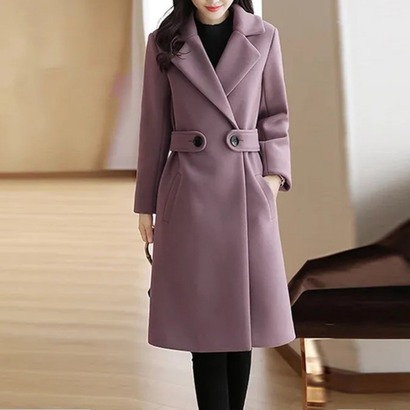 Talia - Manteau Élégant En Laine