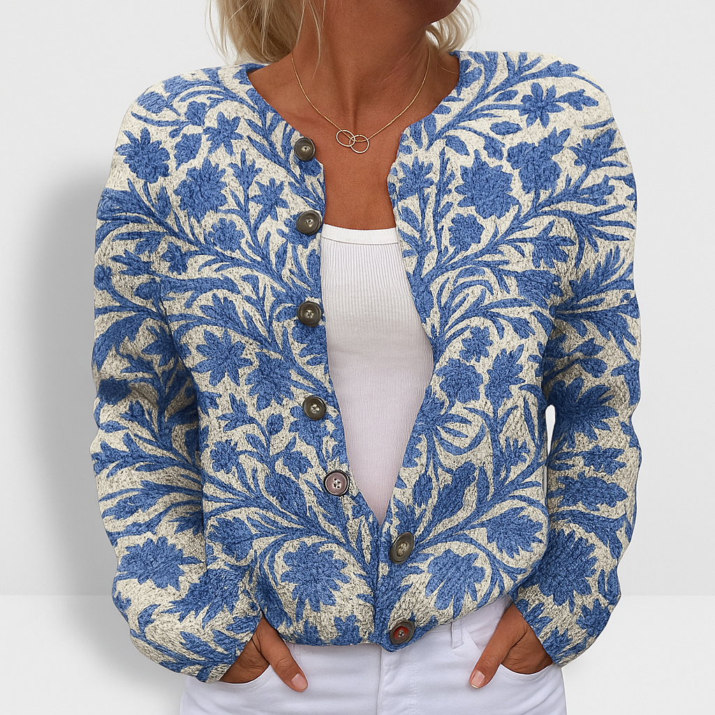 Alina - Cardigan Floral Chic