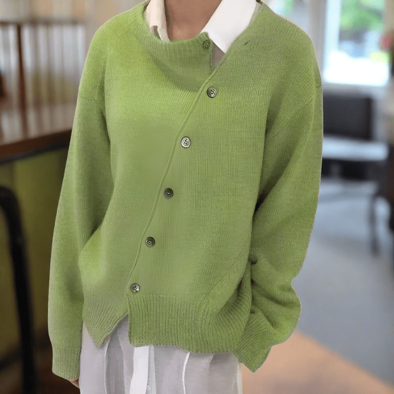 Cathy - Cardigan Doux Élégant