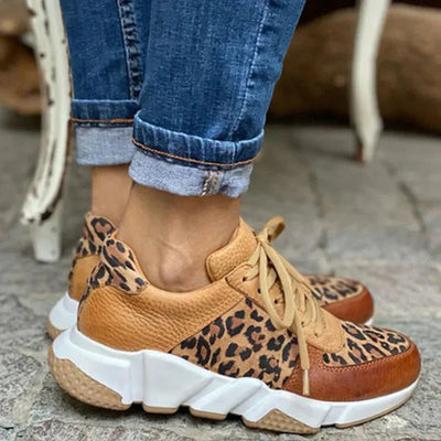 Femke - Sneakers Léopard Tendance