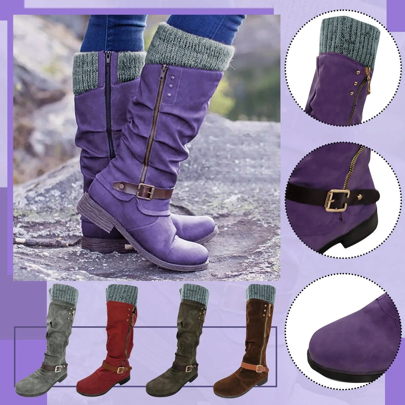 Kaia - Bottes Orthopédiques Élégantes