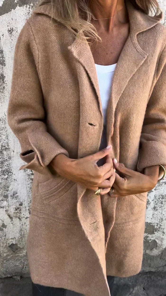 Audrey - Manteau Chic Minimaliste