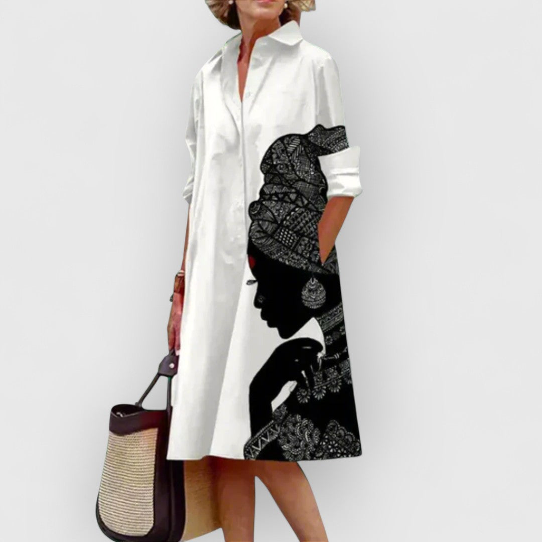 Stella - Robe Midi À Pois
