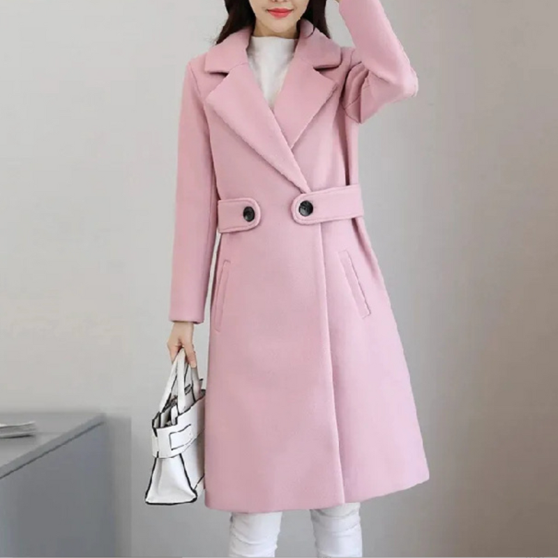 Talia - Manteau Élégant En Laine
