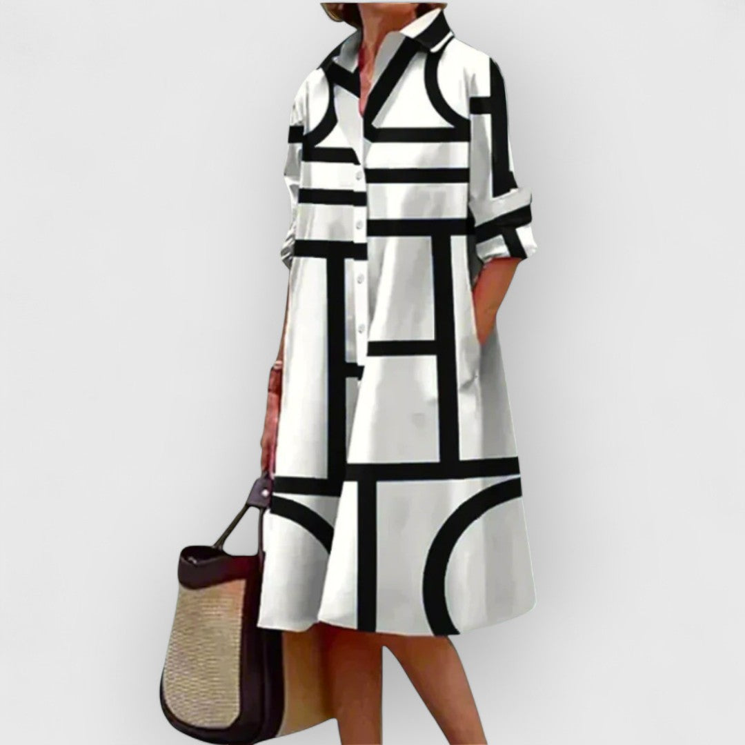 Aurora - Robe Midi À Pois
