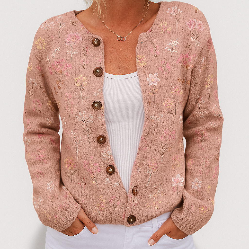 Alina - Cardigan Floral Chic