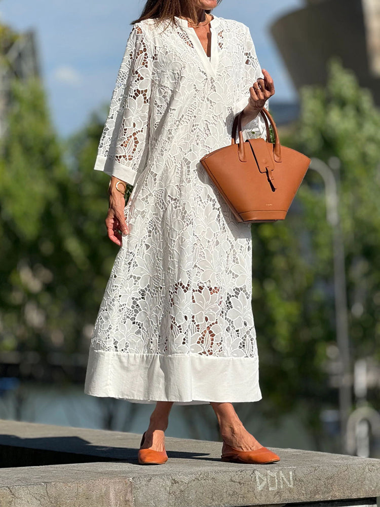 Sophie - Robe Élégante en Dentelle