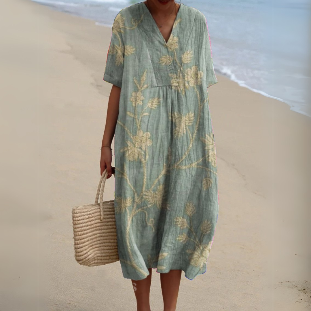 Audrey - Robe Fleurie Printanière