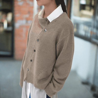 Cathy - Cardigan Doux Élégant