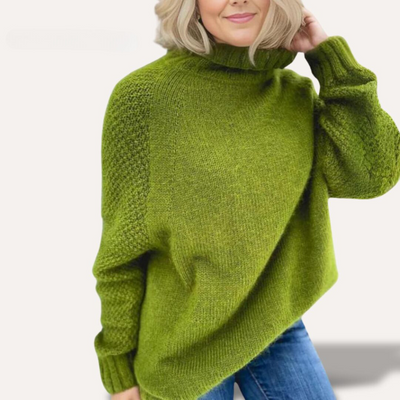 Angela - Pull Col Roulé Élégant
