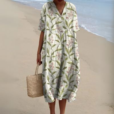 Audrey - Robe Fleurie Printanière