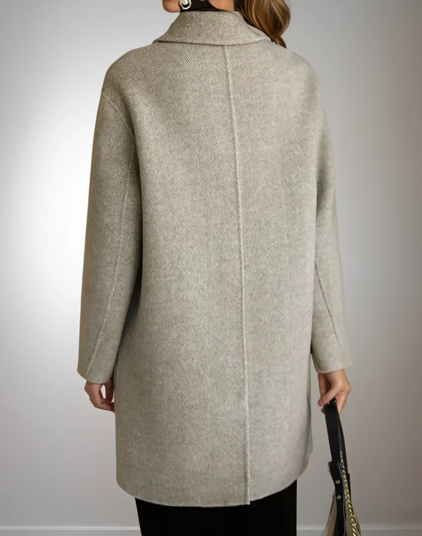 Ava - Manteau Élégant Minimaliste
