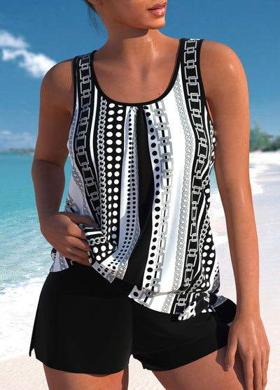 Ari - Tankini Asymétrique Chic