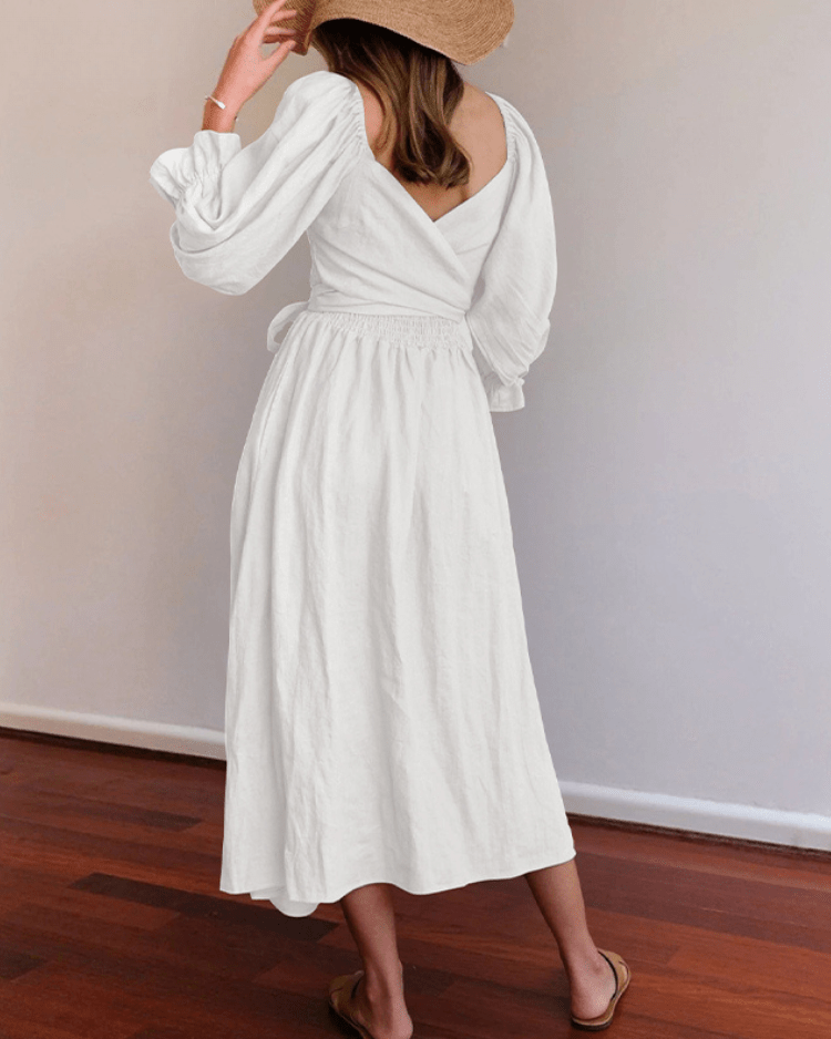 Tana - Robe Élégante En Lin
