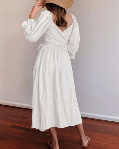 Tana - Robe Élégante En Lin