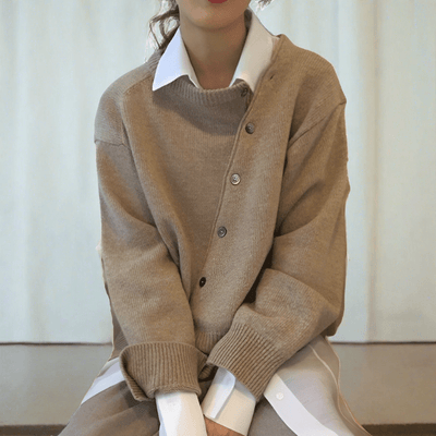 Cathy - Cardigan Doux Élégant