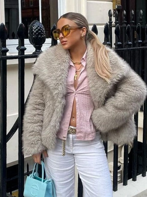 Alvyra - Veste Teddy Tendance