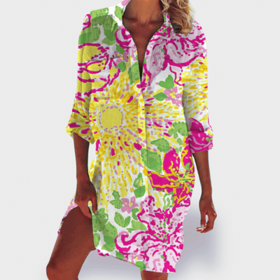 Brigitte - Robe d'Été Colorée