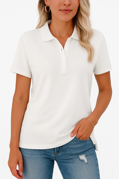 Julia - Chemise Polo Respirante au Style Élégant