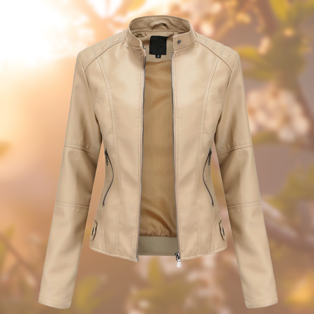 Anora - Élégante Veste En Cuir