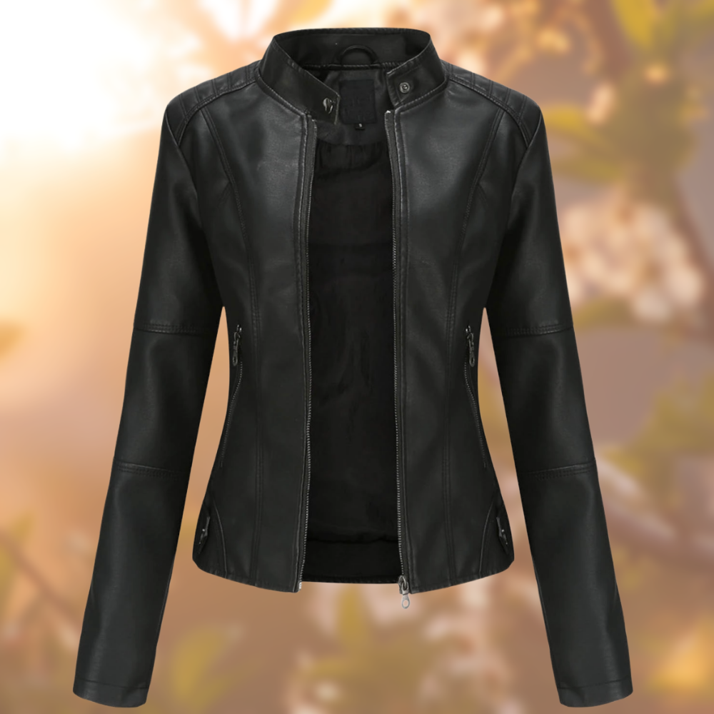 Anora - Élégante Veste En Cuir