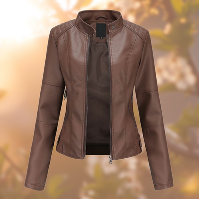 Anora - Élégante Veste En Cuir
