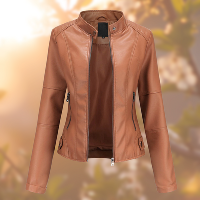 Anora - Élégante Veste En Cuir