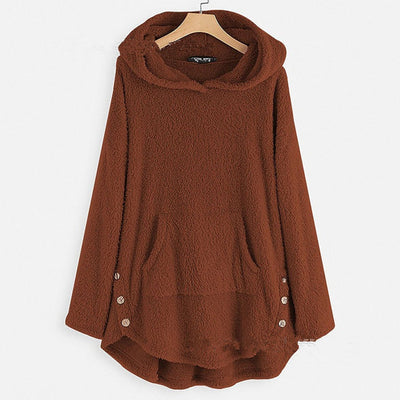 Agnes - Hoodie Peluche Élégante