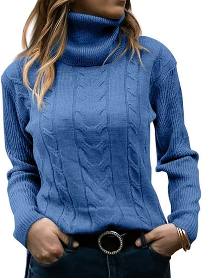 Odette - Pull Montant Torsadé Élégant