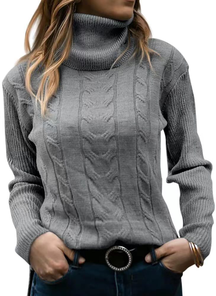 Odette - Pull Montant Torsadé Élégant