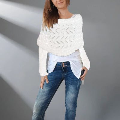 WarmWrap™ - Élégant Châle Tissé