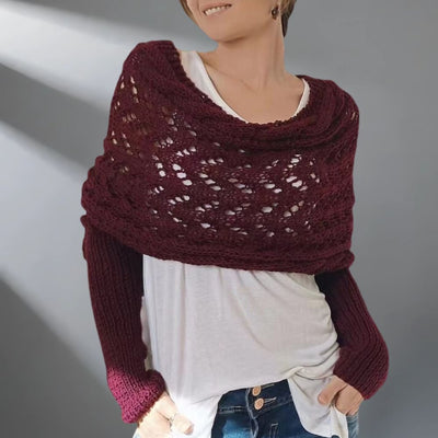 WarmWrap™ - Élégant Châle Tissé