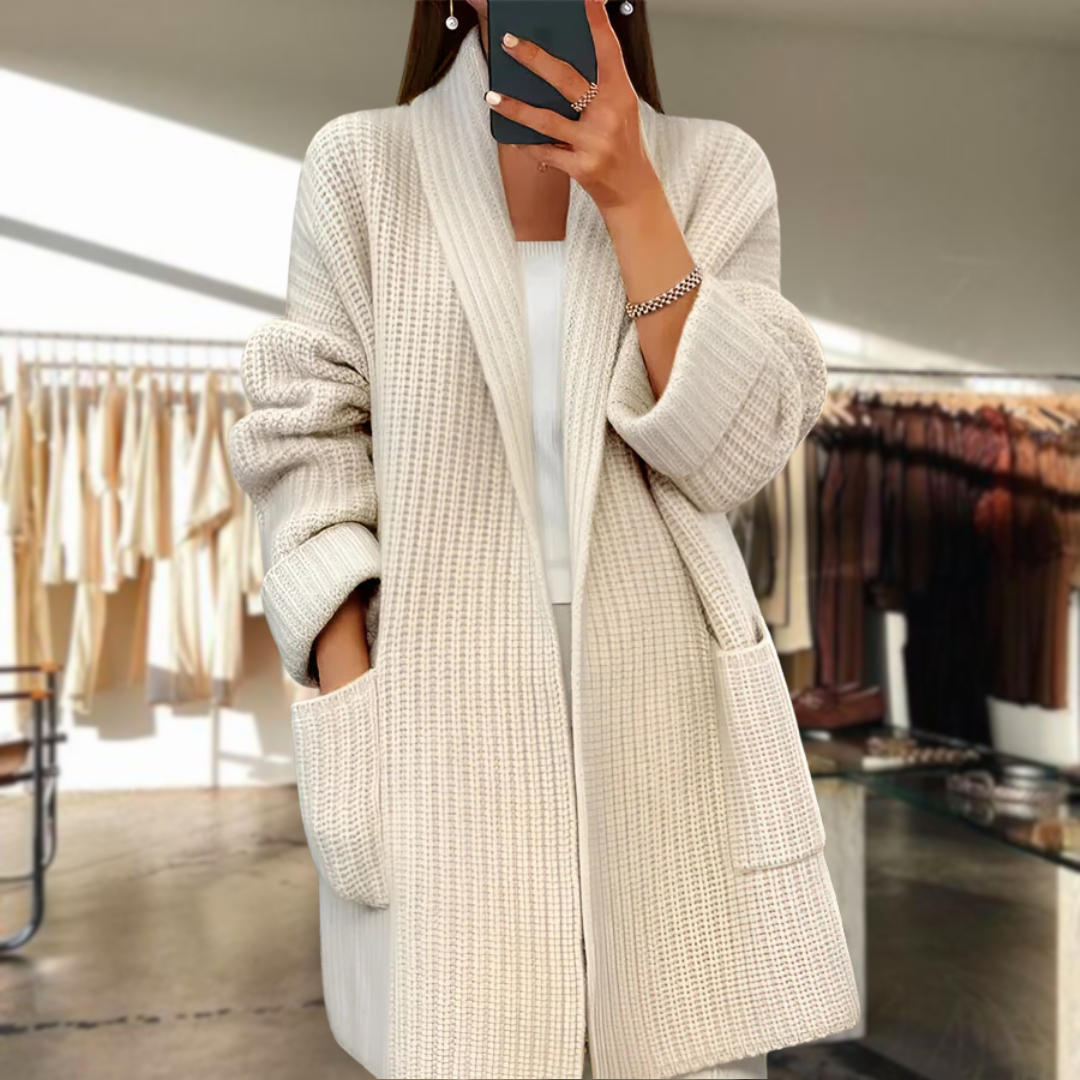 Amelia - Élégant Cardigan Douillet