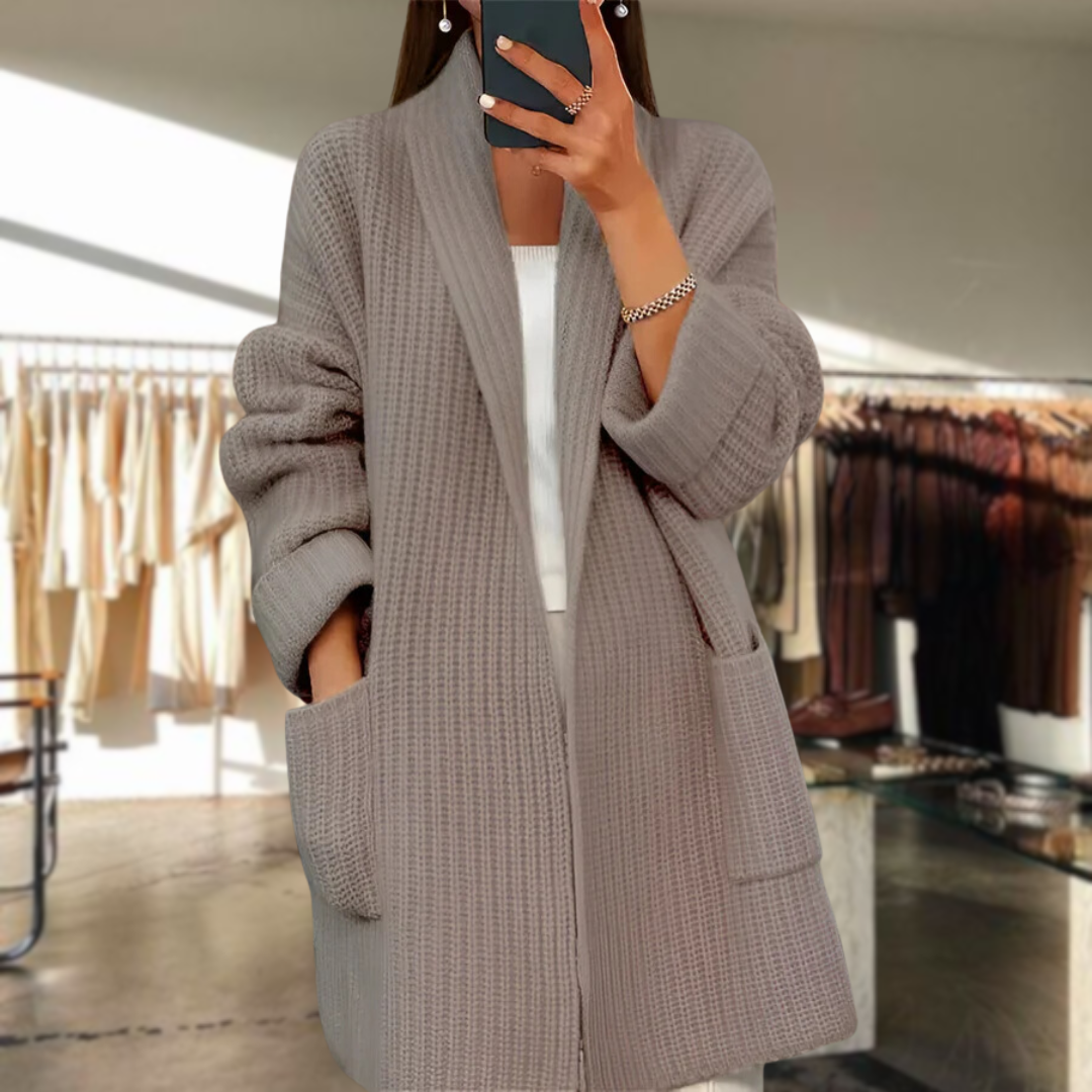 Amelia - Élégant Cardigan Douillet