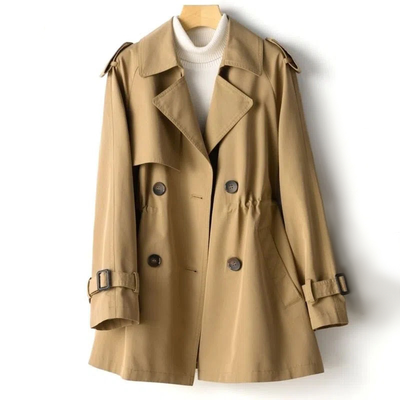 Aurablend - Élégant Trench-Coat Vintage
