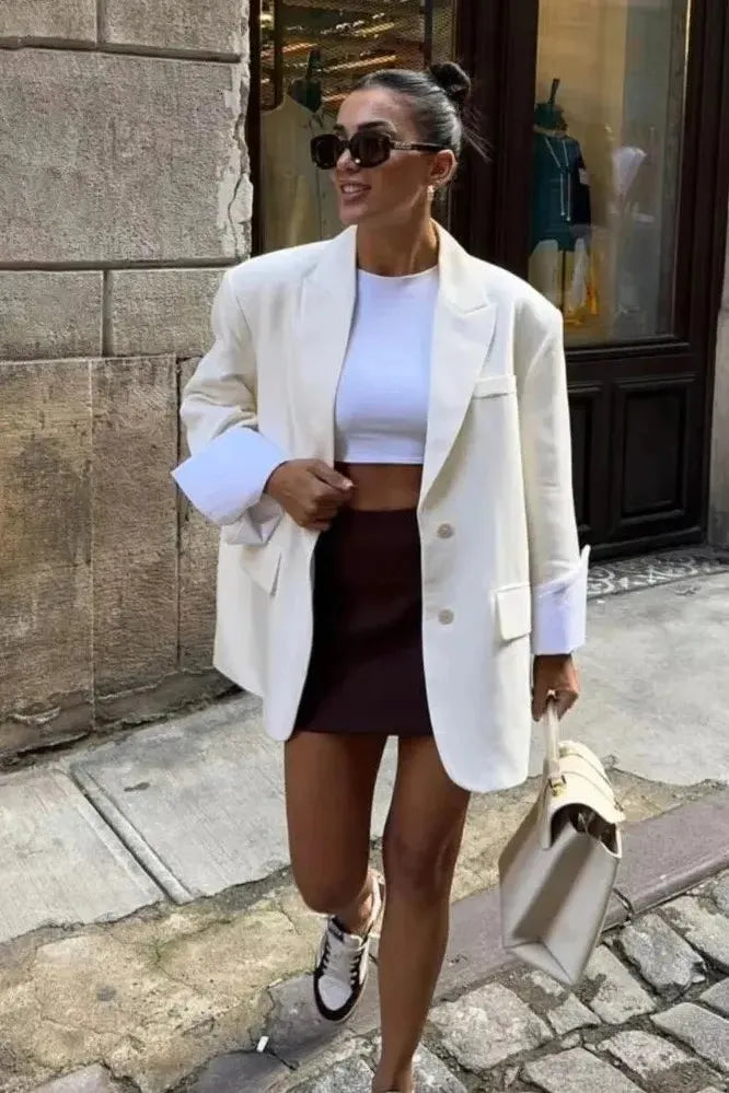 Verla - Blazer Classique Élégant