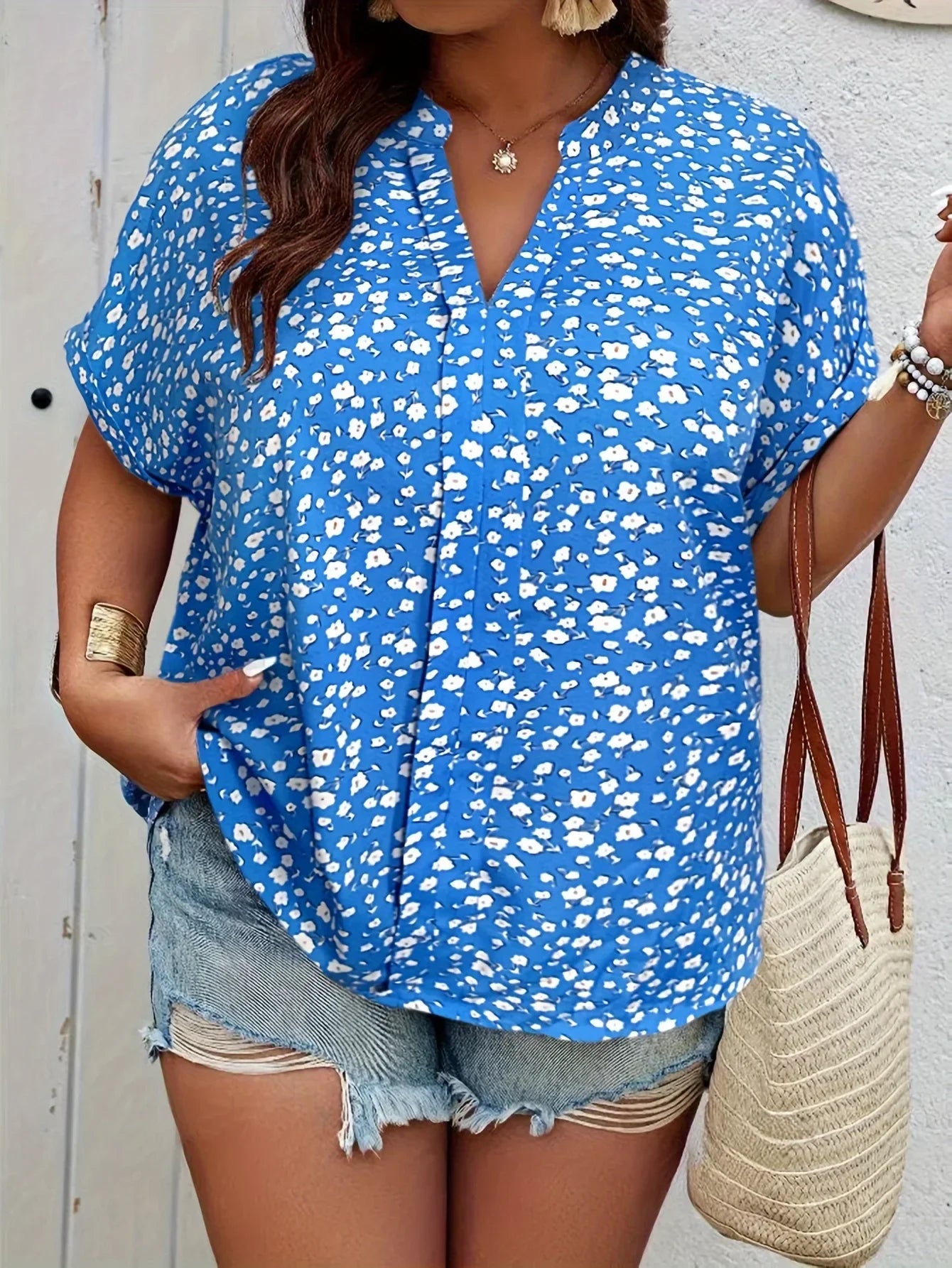 Supra - Blouse Florale Décontractée Élégante