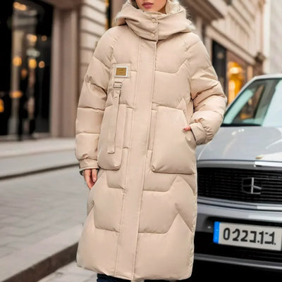 Wendy - Manteau Long Élégant Imperméable
