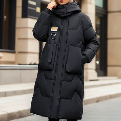 Wendy - Manteau Long Élégant Imperméable