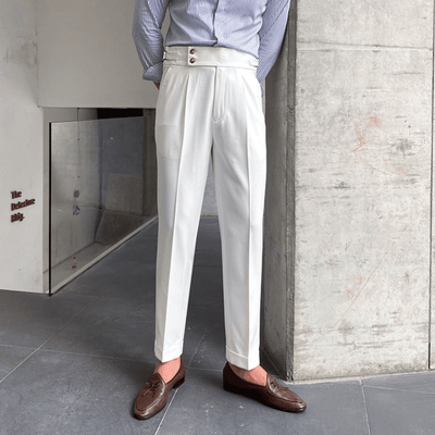 Edward - Pantalons Taille Haute Élégants