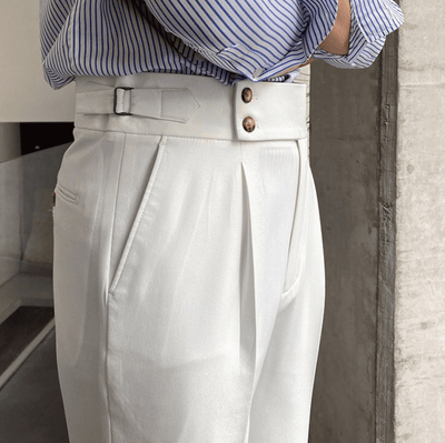 Edward - Pantalons Taille Haute Élégants