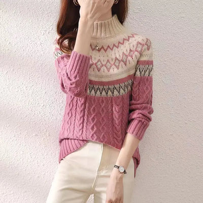 Aurelie - Pull Hiver Scandinave Chic