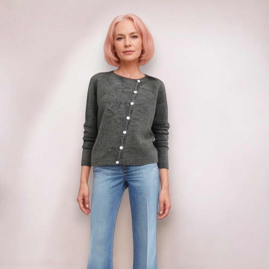 Lova - Élégant Cardigan Boutonné