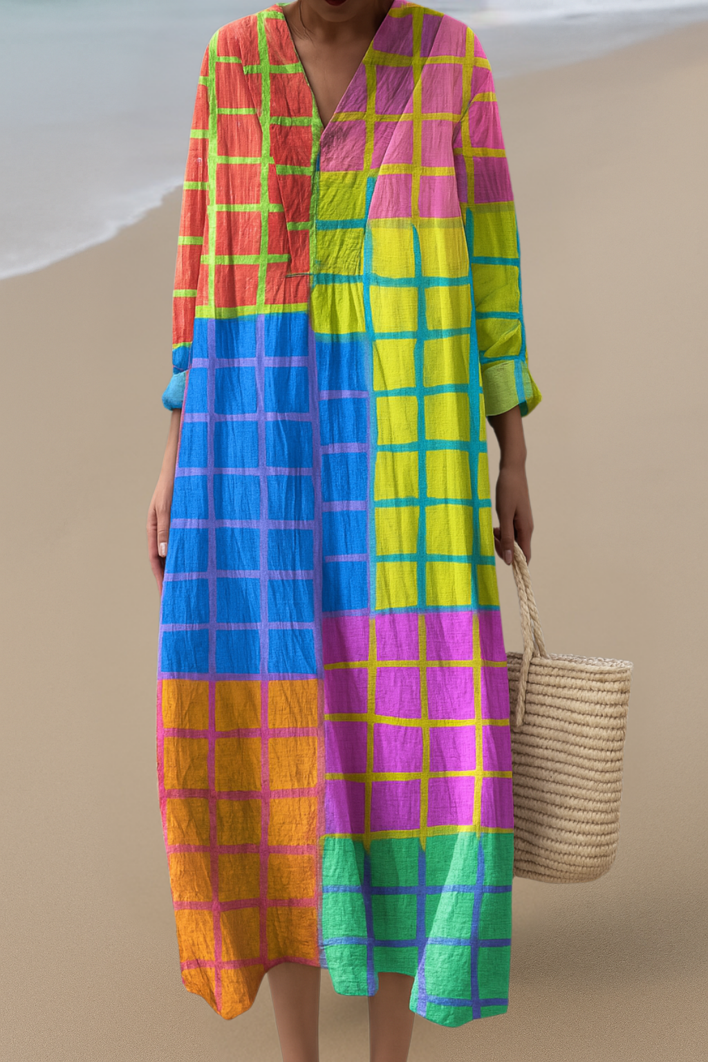 Sofie - Robe Maxi Légère et Colorée
