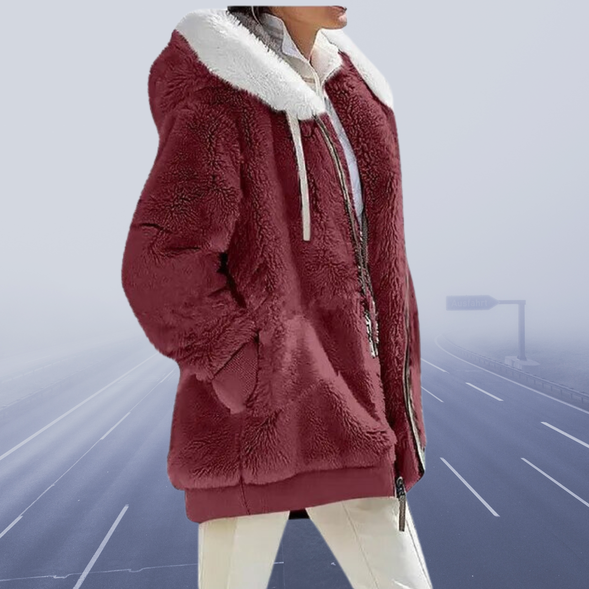 Alessandra - Veste Décontractée Hiver