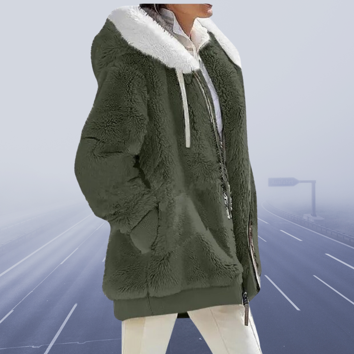 Alessandra - Veste Décontractée Hiver