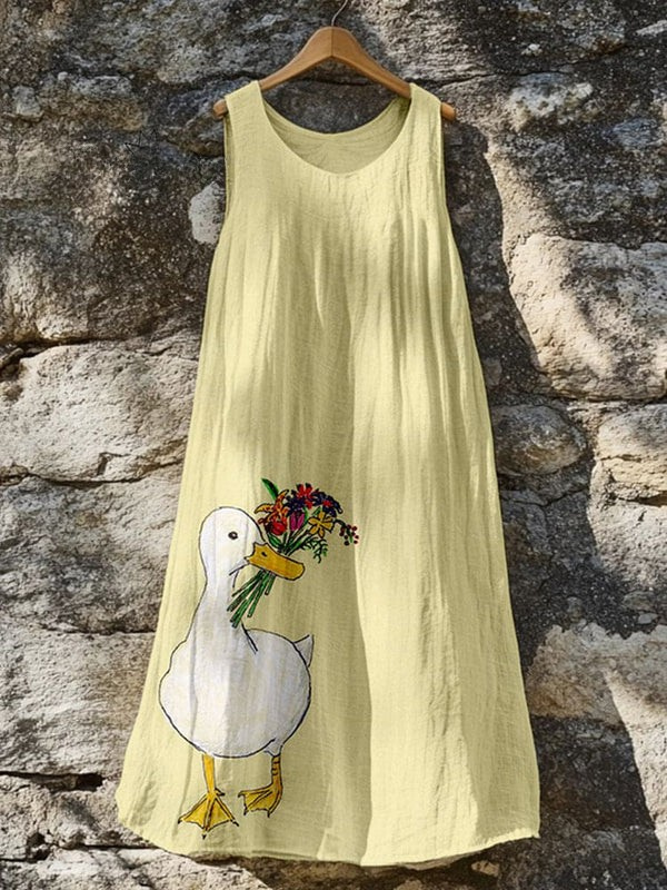 Ashley - Robe Sans Manches Légère
